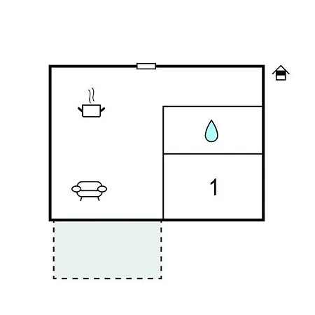 1 Bedroom Gorgeous In شقة بوريتش